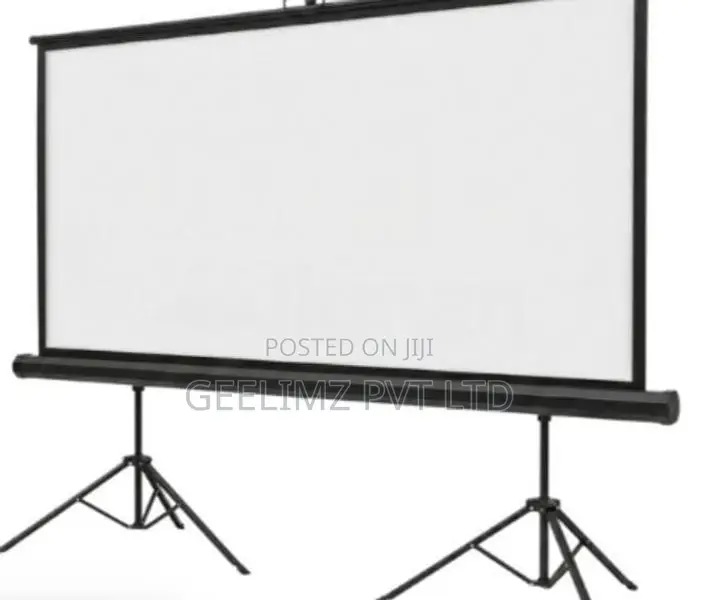 Vega 12.5 Feet Semi Auto Tripod White Screen
