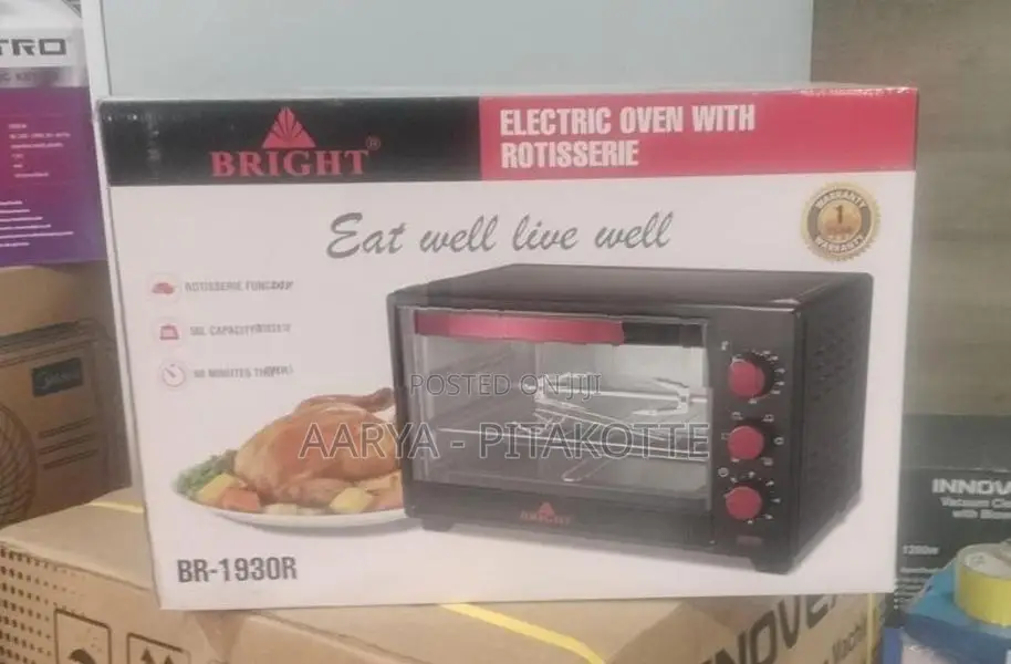 Bright Electric Oven 30L Capacity