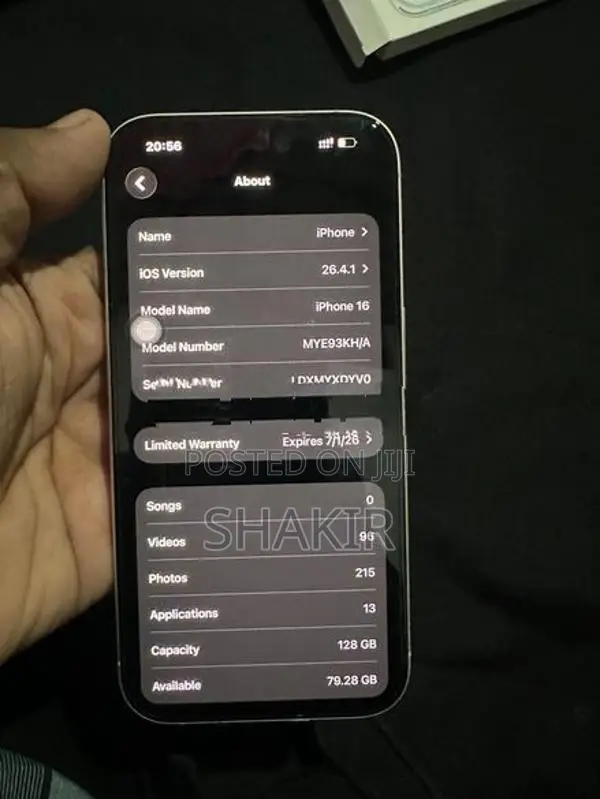 Apple iPhone 16 (Used)