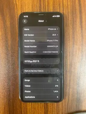 Apple iPhone 11 Pro 256GB (Used)