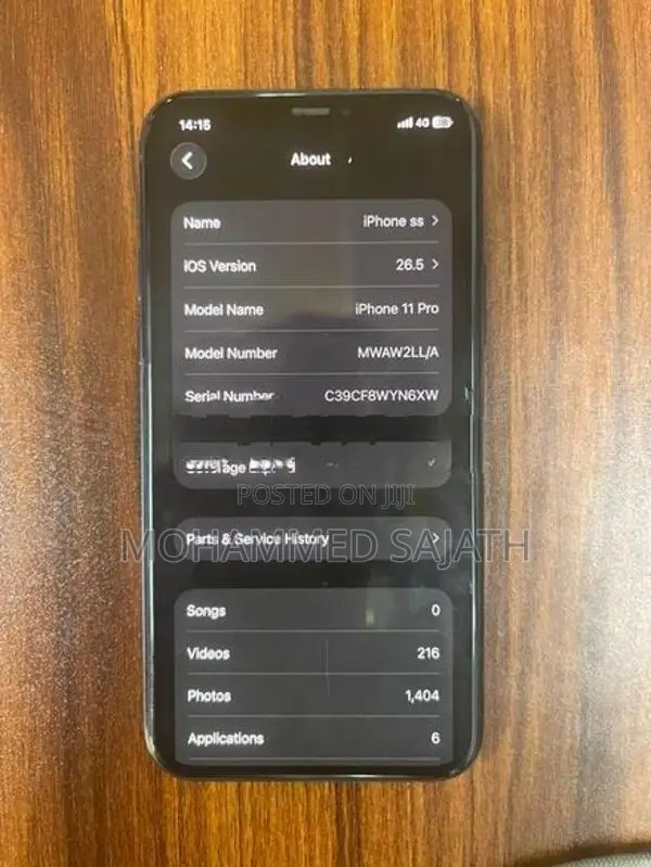 Apple iPhone 11 Pro 256GB (Used)