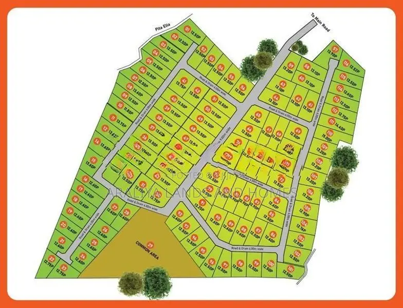 Yakkala - radawana residential Land For sale