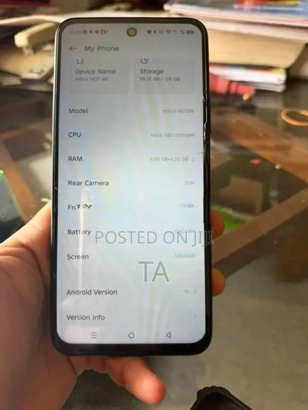 Infinix Hot 60i 128GB (Used)
