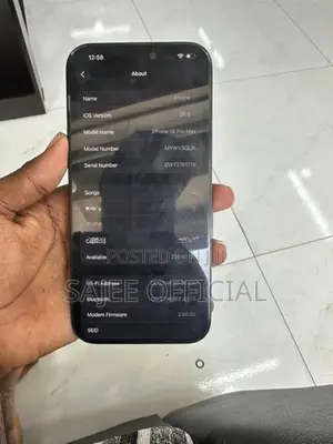 Apple iPhone 16 Pro Max (Used)
