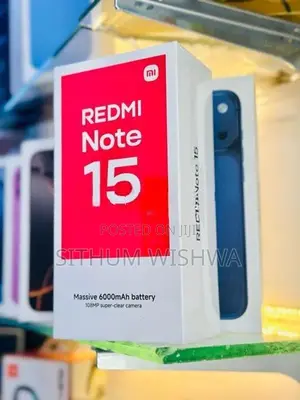 Xiaomi Redmi Note 15 256GB (Brand New)