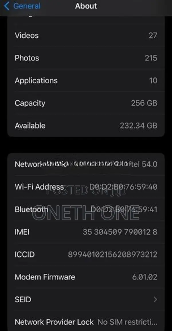 Apple iPhone X (Used)