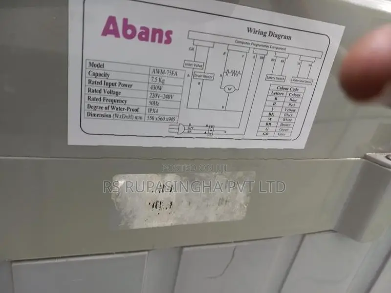Abans Washing Machine
