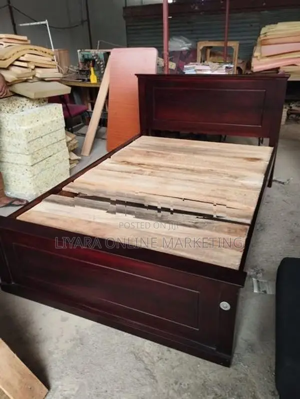 New Teak Box Bed