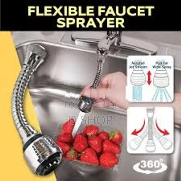 Turbo Flex Flexible Sprayer - Kitchen sink Top gadget
