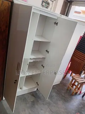 6×2.5 Melamine White Color Cupboards
