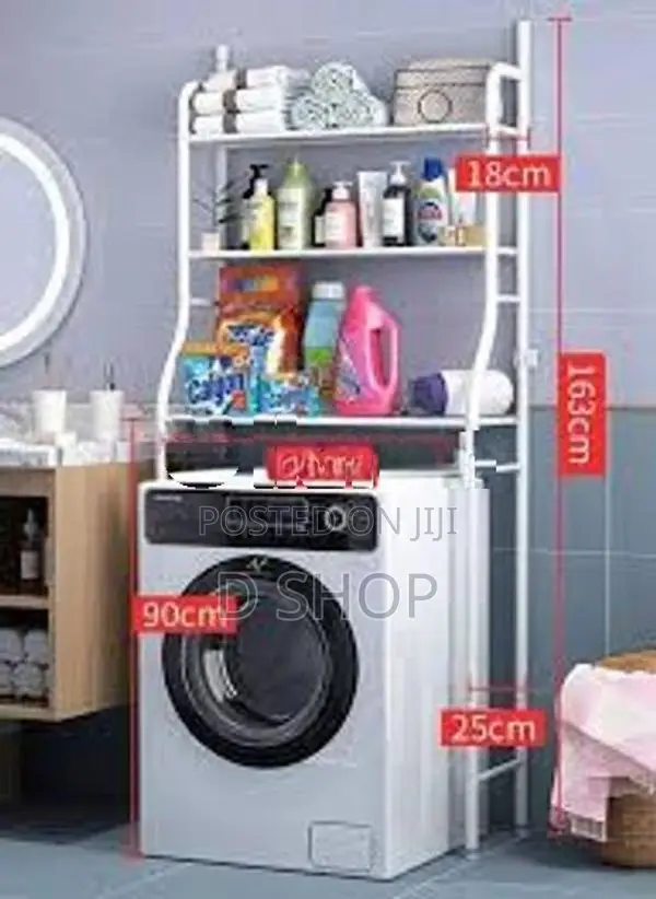Bathroom Washing machine Rack - 3 tier