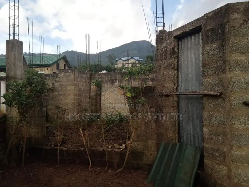 Land with a Half-Built House for Sale in Nuwara Eliya