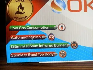 OKTAN INFRARED Gas Stove