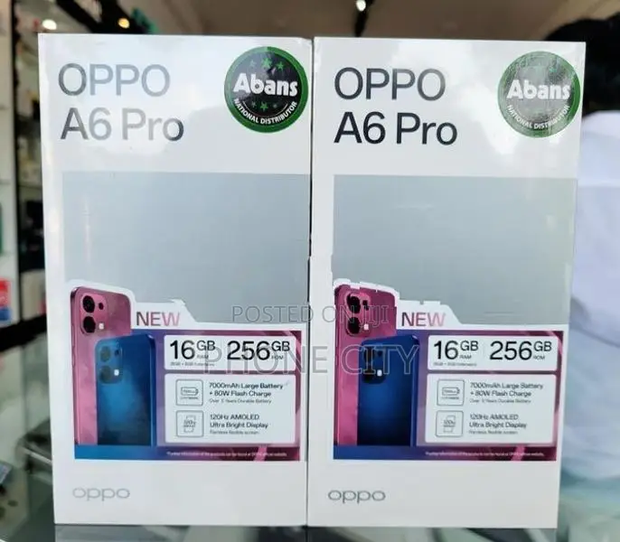 Oppo A6 Pro 8GBRam Red (Brand New)