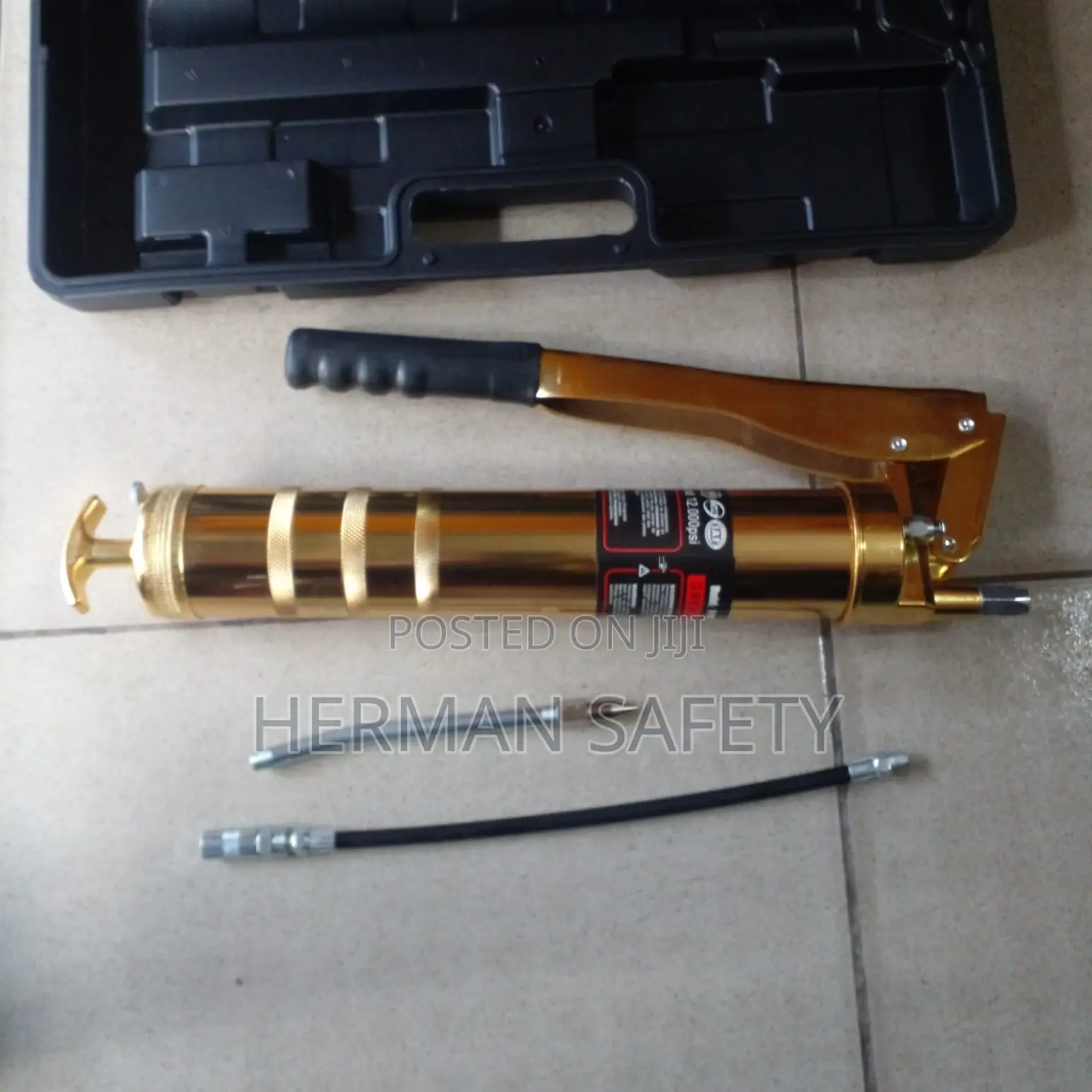 JIAMEISI 900CC Heavy Duty Lever Grease Gun PSI