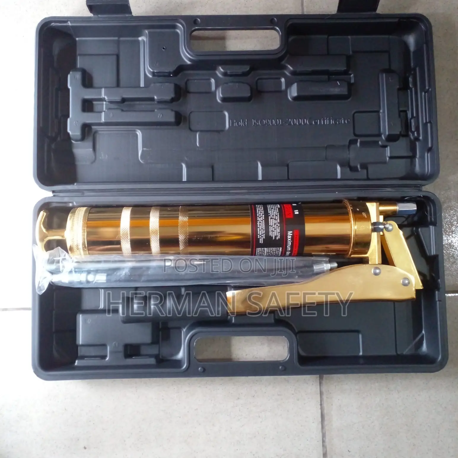JIAMEISI 900CC Heavy Duty Lever Grease Gun PSI
