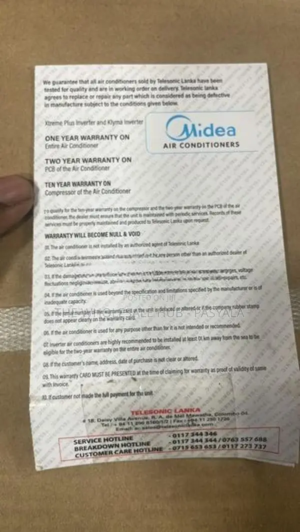 Midea 12000BTU Inverter