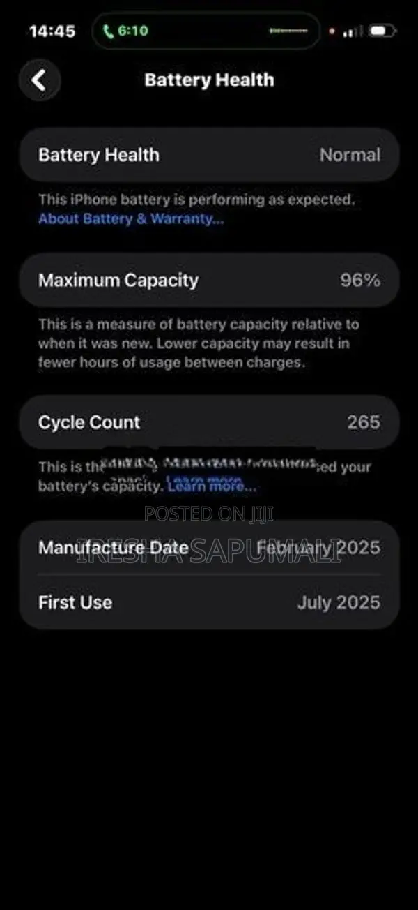 Apple iPhone 16 Pro Max dessert titanium (Used)