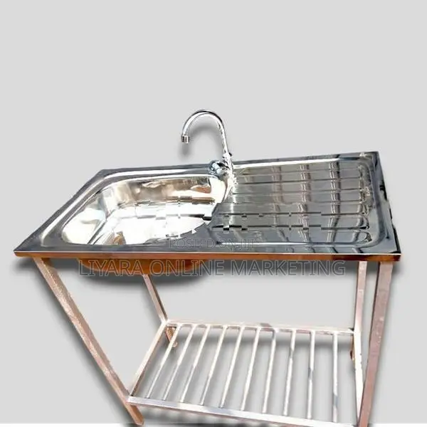 New Stainless Sink With Frame