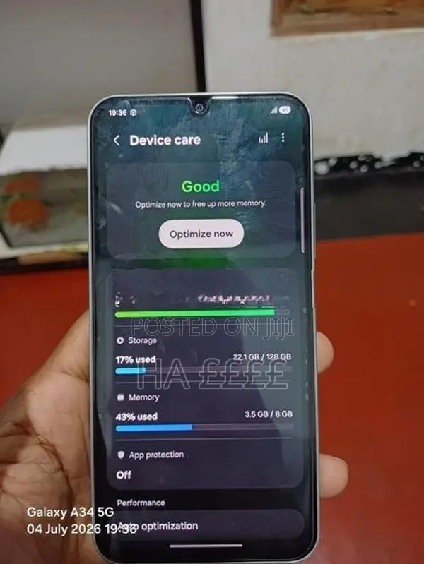 Samsung Galaxy A34 5g (Used)