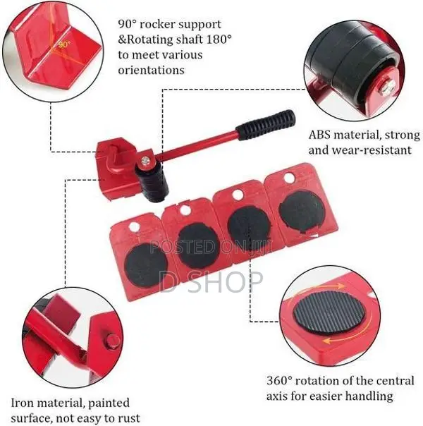 Moving Helper - Furniture Lifting Part Tools