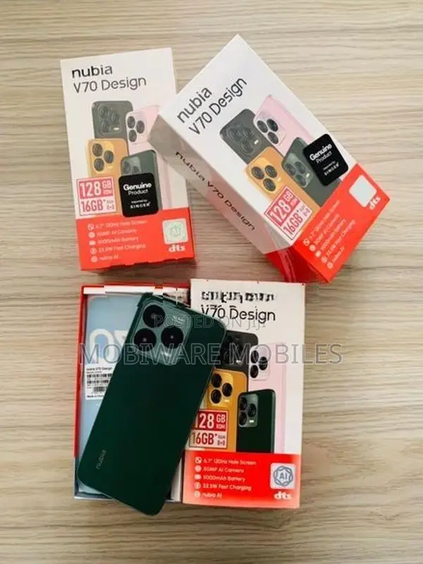 ZTE nubia V70 Design 8GB 128GB (Used)