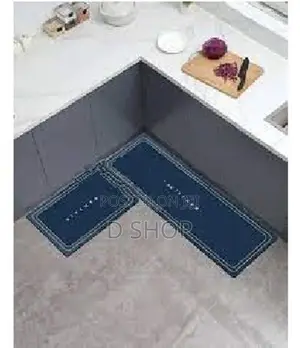2 Pcs Kitchen Floor Mat - Water Absorption Home Carpet