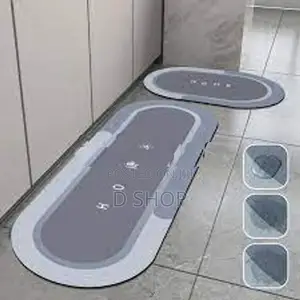 2 Pcs Kitchen Floor Mat - Water Absorption Home Carpet