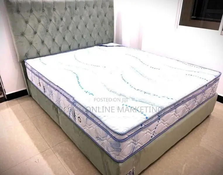 Queen Size Divan Bed with Spring Mattress (G-30)