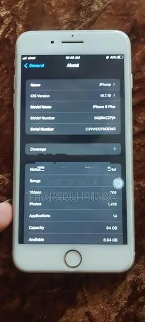 Apple iPhone 8 Plus (Used)