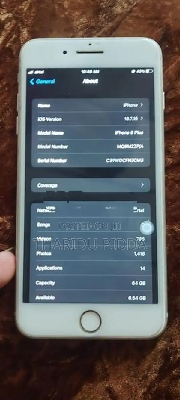 Apple iPhone 8 Plus (Used)