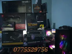 AMD Ryzen 5600x gaming+165hz Lenovo Brand New monitor for sale in mata