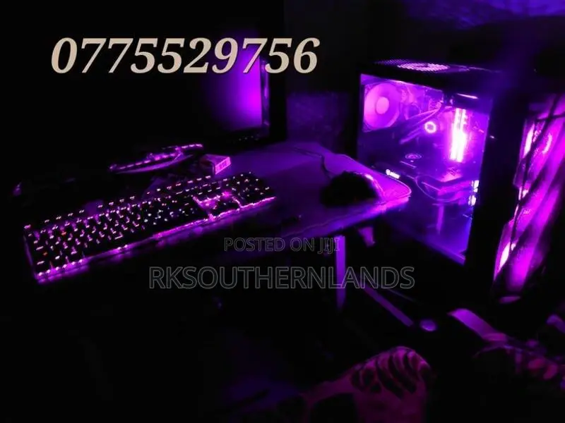 AMD Ryzen 5600x gaming+165hz Lenovo Brand New monitor for sale in mata