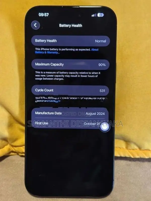 Apple iPhone 16 Pro Max 256gb (Used)