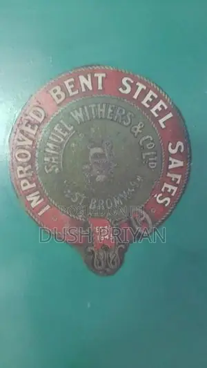 Antique British Bent Steel Safe – Samuel Withers with Co. Ltd.