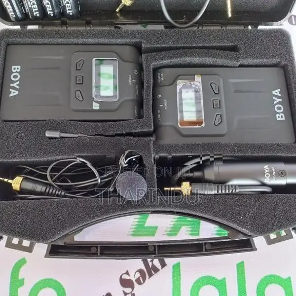 BOYA BY-WM6 Professional UHF Wireless Microphone – Excellent Condition