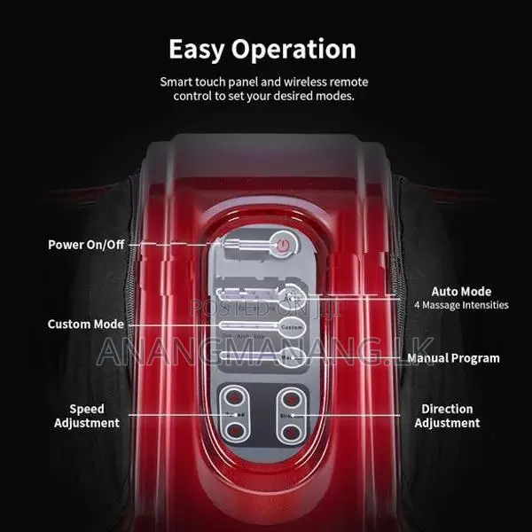 Electric Foot Massager with remote