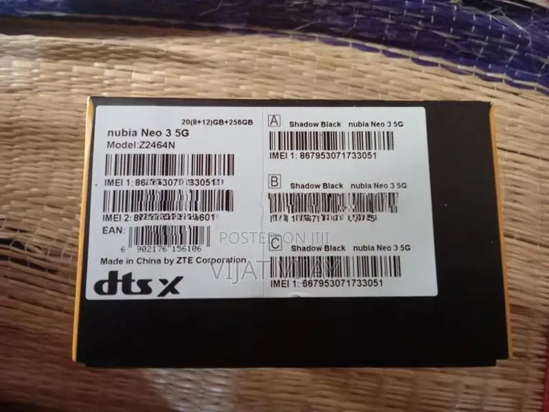 ZTE nubia 𝐍𝐞𝐨 3 5𝐆 (Used)