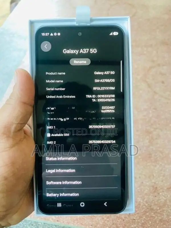 Samsung Galaxy A37 5G (Brand New)