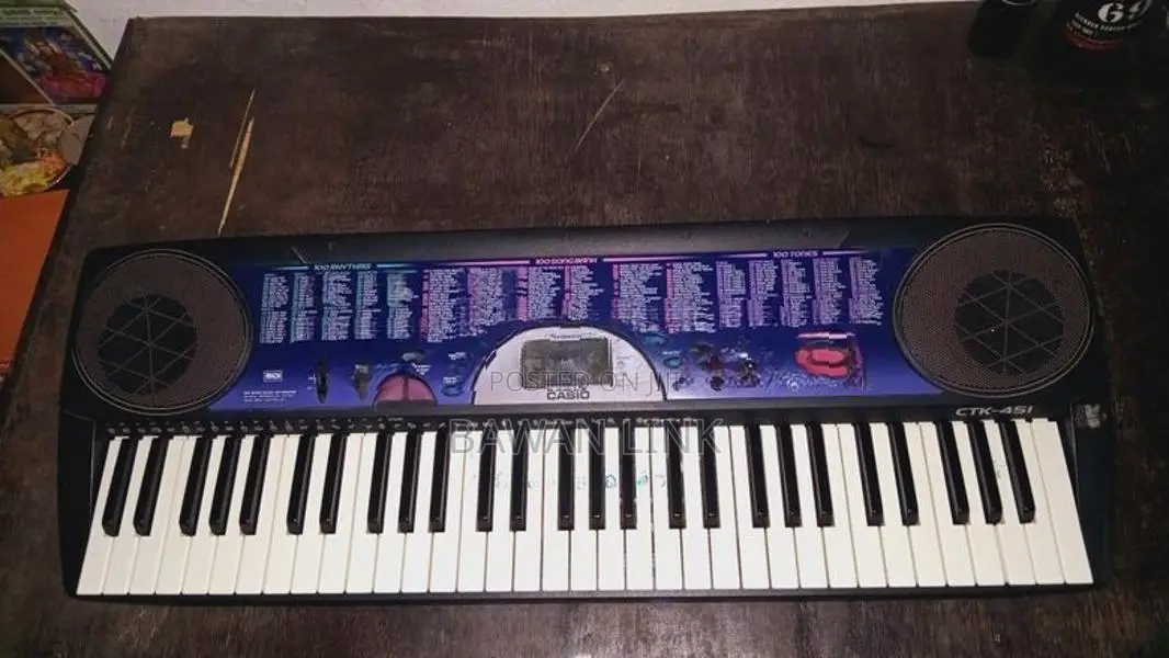 Casio Organ CTK-451 With Power Adapter