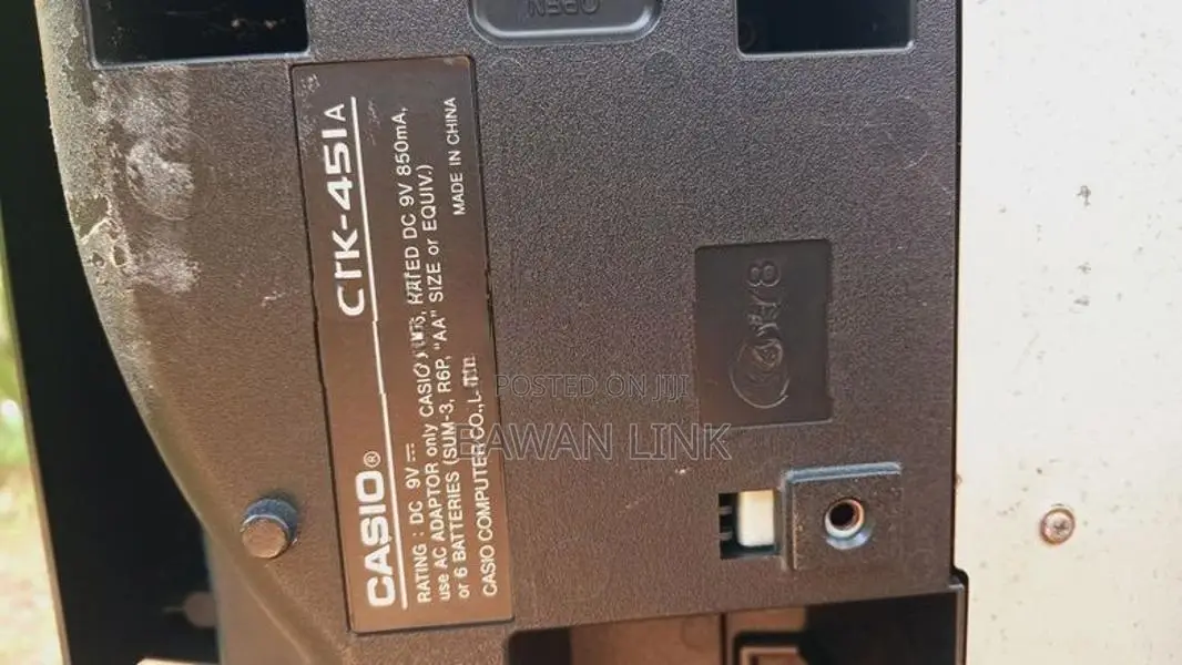 Casio Organ CTK-451 With Power Adapter