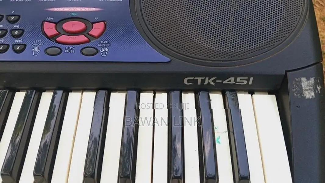 Casio Organ CTK-451 With Power Adapter