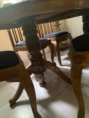 Teak Dinning Table with 6 Chairs