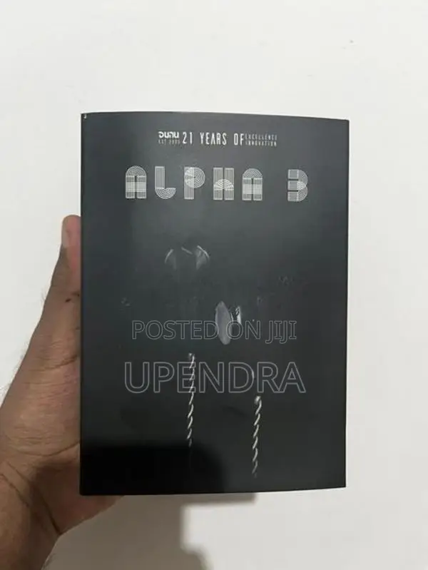 Dunu Alpha 3 Flathead Earbuds In-Ear Monitor