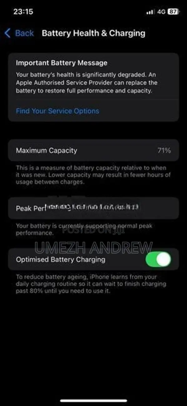 Apple iPhone XS (Used)