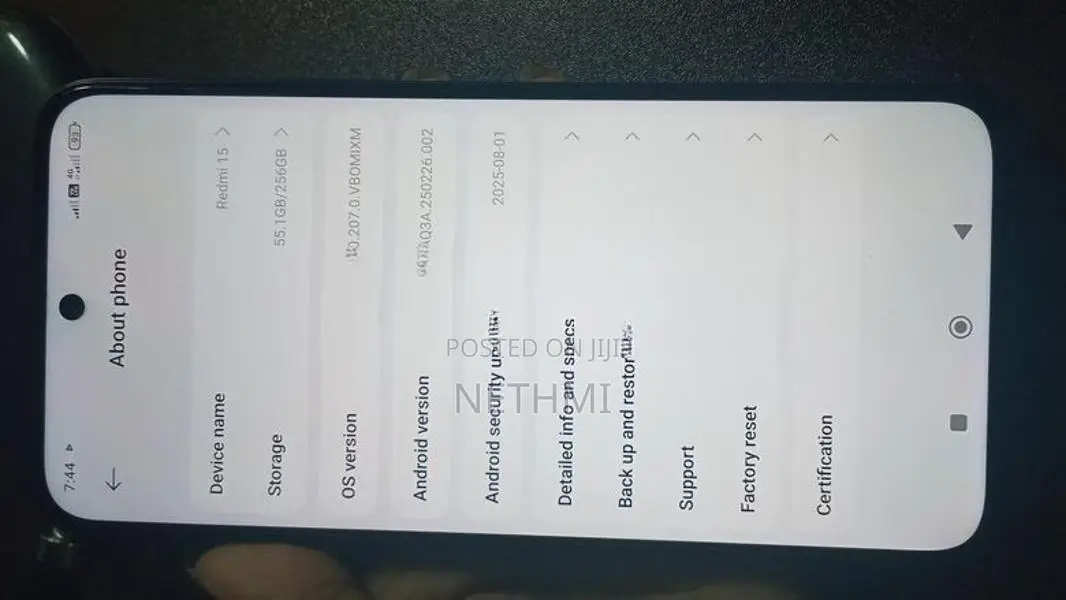 Xiaomi Redmi 15 Black (Used)