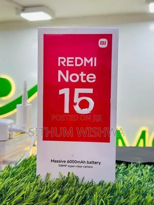 Xiaomi Redmi Note 15 256GB (Brand New)