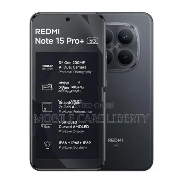 Xiaomi Redmi Note 15 Pro+ 12GB 512GB (Brand New)