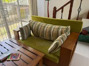 Solid Teak Sofa Set (3+1+1) Center Table