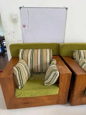 Solid Teak Sofa Set (3+1+1) Center Table